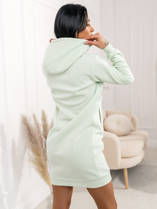 Ментово дълго дамско худи Bolf YS10005A2