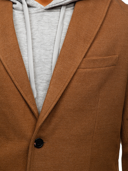 Мъжко зимно палто камел Bolf 1047C