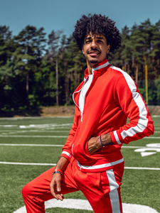 Червен мъжки анцуг Bolf 8C99A