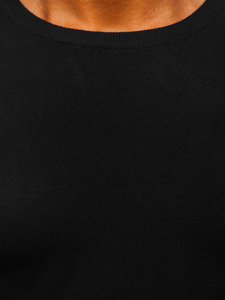 Черен мъжки пуловер Bolf YY01