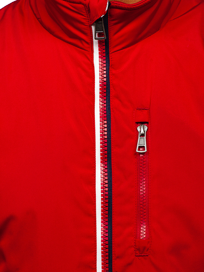 Червено мъжко преходно яке Bolf WX031A