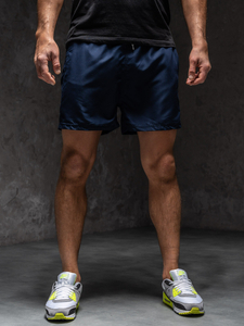 Тъмносини мъжки плажни шорти Bolf XL020A1