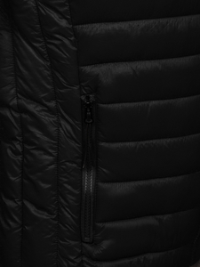 Черен мъжки капитониран елек Bolf HDL88001