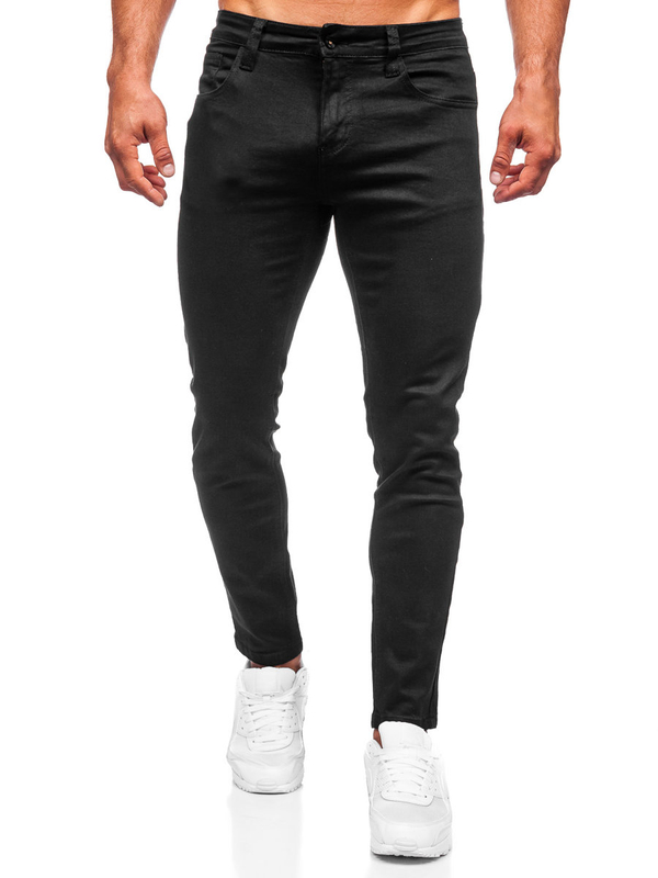 Черни мъжки дънки slim fit Bolf KX576-13A