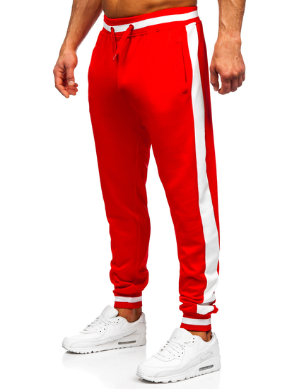 Червен мъжки анцуг Bolf 8C99