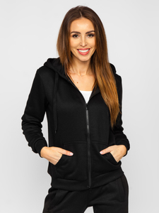 Черен дамски спортен комплект от две части Bolf 0003