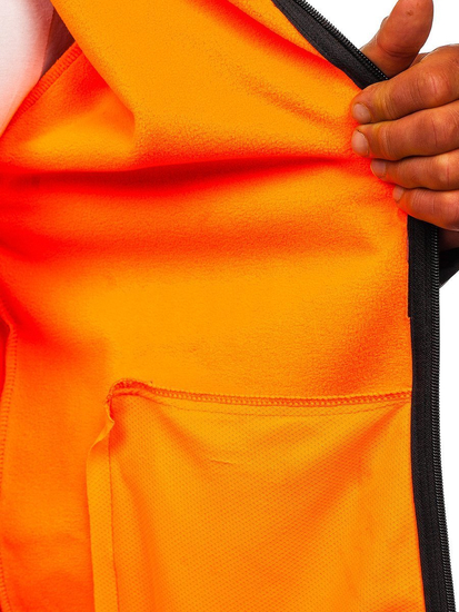 Черно мъжко преходно яке софтшел Bolf KS2181