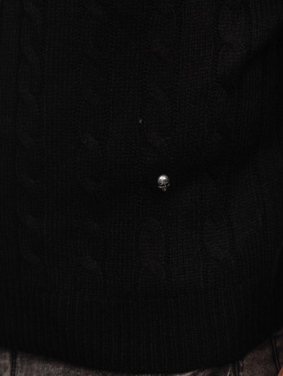 Черен мъжки пуловер Bolf MM6021