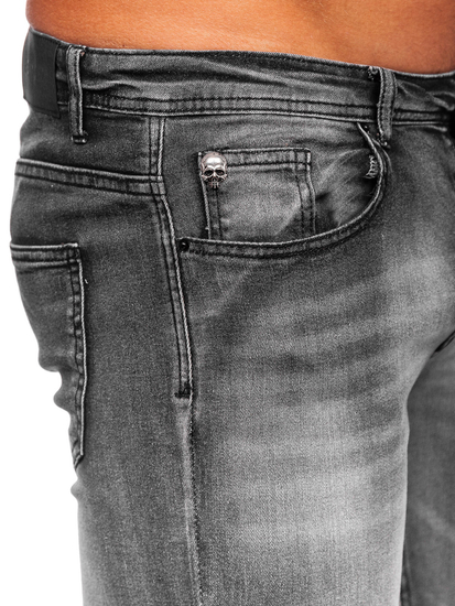 Черни мъжки дънки regular fit Bolf MP019G