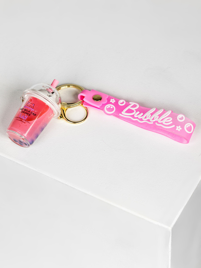 Розов ключодържател с мехурчета Bolf TT403-6