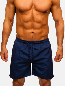 Тъмносини мъжки бански шорти Bolf QD32