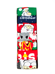 Празнични мъжки чорапи multikolor-2 Bolf M898-7P-1  7 PACK