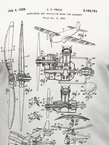 Бяла памучна мъжка тениска с щампа Bolf MPO3538