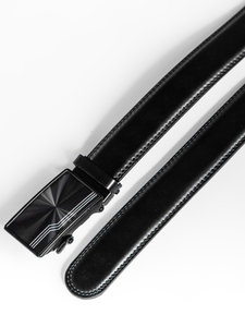 Мъжки кожен колан черен Bolf C003